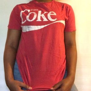 Red “enjoy Coke” vintage tee